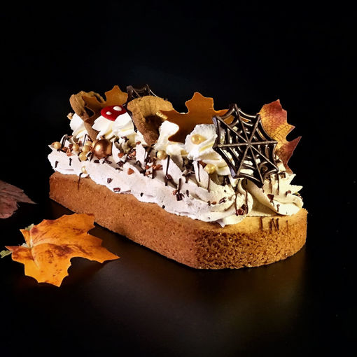 Afbeelding van Herfst Gebaks Slof Koffie Caramel