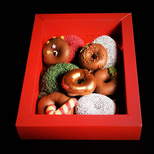 Afbeelding van Huisgemaakte luxe handwerk Chocolade bonbonkransjes