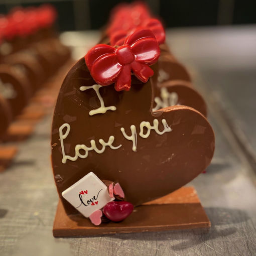 Afbeelding van Chocolade hart Love You