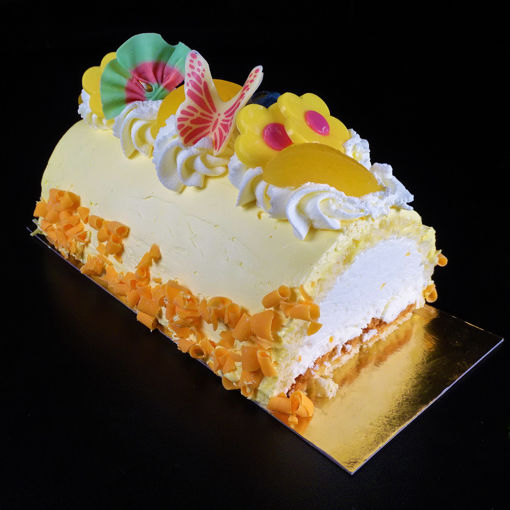 Afbeelding van Gebaksrol Framboos Mango