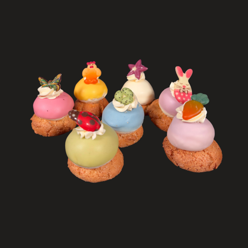 Afbeelding van Lente opgemaakte bitterkoekjes (7 stuks)