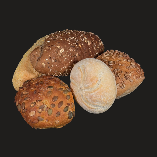 Afbeelding van Alle Krokante broodjes  (5 stuks)